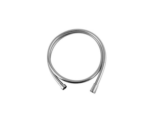 28364001 Silverflex Душевой шланг пластик, 1500 мм, TwistStop, макс. давление до 5 бар, хром (замена арт. 28364000) 28364001