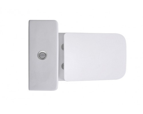 AQ2914-00 АМАДЕО Унитаз напольный безободковый с бачком 635385820, горизонтальный выпуск, тонкое сиденье с механизмом плавного закрывания, крепеж AQ2914-00