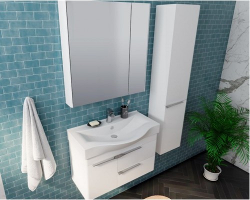 1A2355K0BV010 Набор: 1A235501BV010 Тумба-умывальник Беверли 80/ 1WH302422 Раковина Беверли 80 1A2355K0BV010