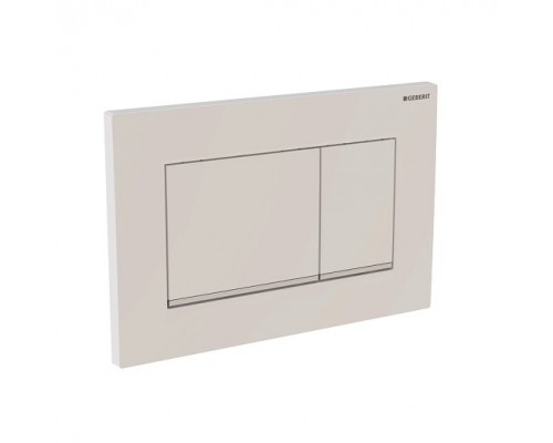 115.883.JT.1 клавиша двойного смыва Sigma 30 NEW к 111.300/350/361/362/380/390/796 не оставляет отпечатков пальцев, белый мат/хром глянц/белый мат 115.883.JT.1