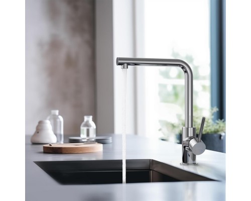 AQ1380CR ЕВРОПА смеситель для кухни AQ1380CR