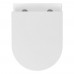 AQ1112-00 КЛАССИК Унитаз подвесной компакт безободковый 490365340, тонкое сиденье с механизмом плавного закрывания, крепеж AQ1112-00