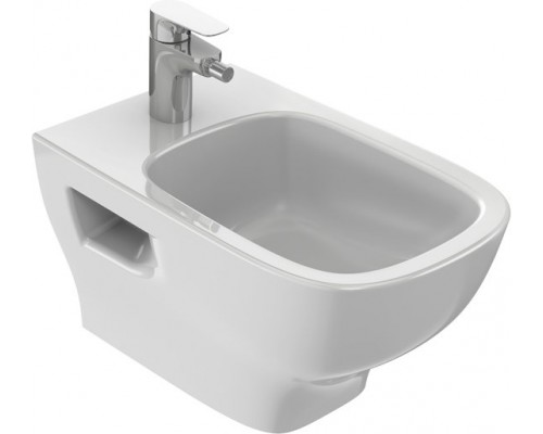 EMC0002-00 Struktura Биде подвесное 5434 с отв.для смесителя, белый EMC0002-00