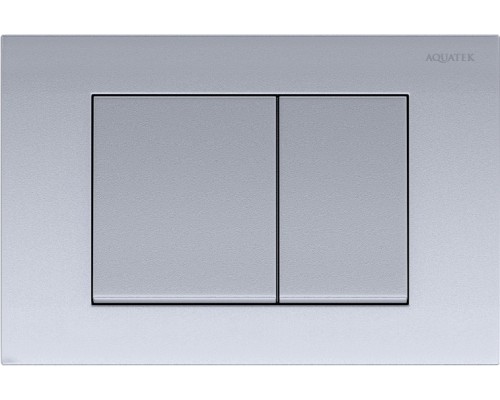 KDI-0000011 (001C) Панель смыва Хром матовая (клавиши квадрат) KDI-0000011