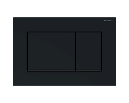 115.883.DW.1 Клавиша смыва Sigma 30, двойной смыв, к 111.300/350/361/362/380/390/796 черн глянц, черн мат 115.883.DW.1