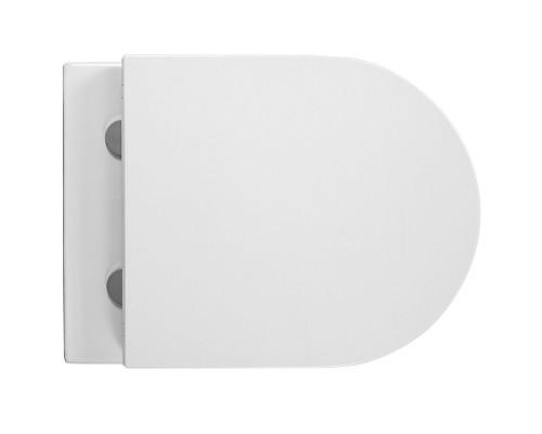 AQ1900T-00 ЕВРОПА Унитаз-компакт подвесной безободковый 490360320мм, смыв TORNADO, тонкое сиденье с механизмом плавного закрывания, крепеж AQ1900T-00