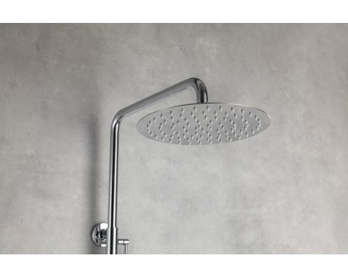 AQ2040CR ВЕГА душевая система (смеситель для ванны) 3jet 250мм AQ2040CR