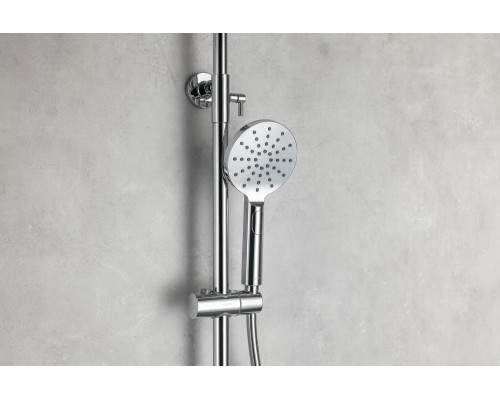 AQ2040CR ВЕГА душевая система (смеситель для ванны) 3jet 250мм AQ2040CR