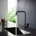 AQ1480MB ЛИРА смеситель для кухни, матовый черный AQ1480MB