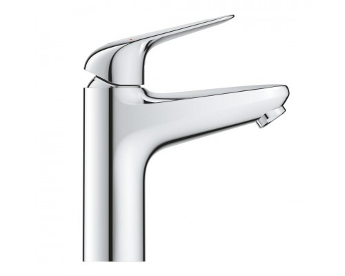 24266001 Euroeco Смеситель однорычажный для раковины, 1/2″ размер M, гладкий корпус, хром 24266001