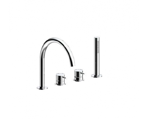 Смеситель для ванны и душа, Almar, цвет-High Brass Brushed PVD