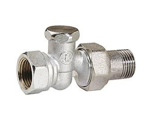 Клапан, R17D2, прямой, 1/2, 1/2, ВН, хромированный Клапан, R17D2, прямой, 1/2, 1/2, ВН, хромированный
