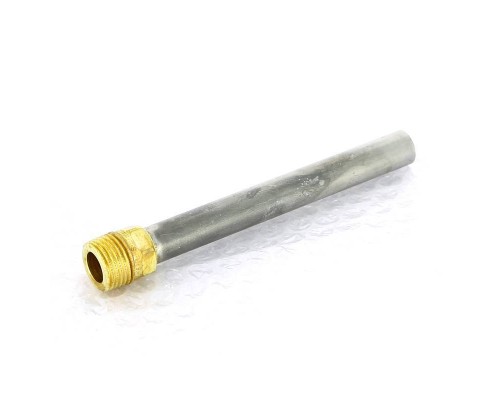 Патрубок Raupiano Plus REHAU 1/2"Н х 15(1,0) х 150 мм для обвязки радиатора, нерж.сталь