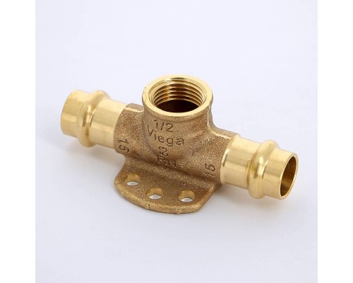 Тройник-водорозетка Viega Sanpress с SC-Contur 1/2" d=15 Тройник-водорозетка Viega Sanpress с SC-Contur 1/2" d=15