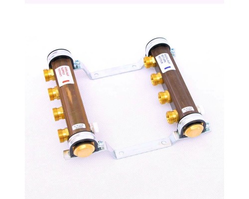 Нерегулируемая коллекторная группа HKV/A WATTS Ind 1"x3/4"ЕК 4 выхода