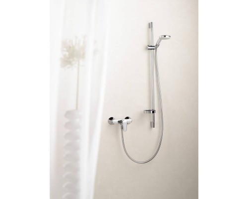 Душевой гарнитур HansGrohe HG Croma 100 Multi со штангой 90 см и мыльницей хром