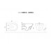 Boheme Avva Унитаз подвесной 35,5х53х32h см, цвет: matt white 972-2-MW