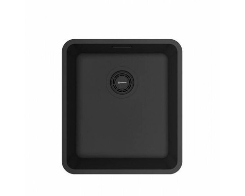 Мойка, OMOIKIRI, Omi, шгв 370-415-179, отверстия для смесителя-отсутствуют, цвет-графит