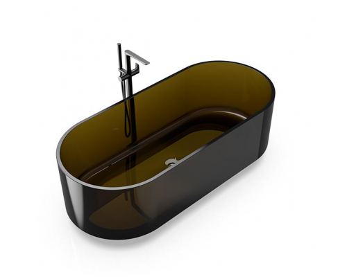 Ванна, KNIEF, Ellipse Shape, шгв 1700-750-560, цвет-Black Coffee