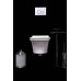 Boheme Mirage Унитаз подвесной 37х51х31,5h см, цвет: белый 965-W