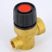 Клапан предохранительный ВВ с отверстием для манометра 1/4" EMMETI 1/2" 3 бар