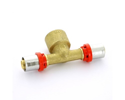 Тройник пресс-В TIEMME 16х1/2"х16