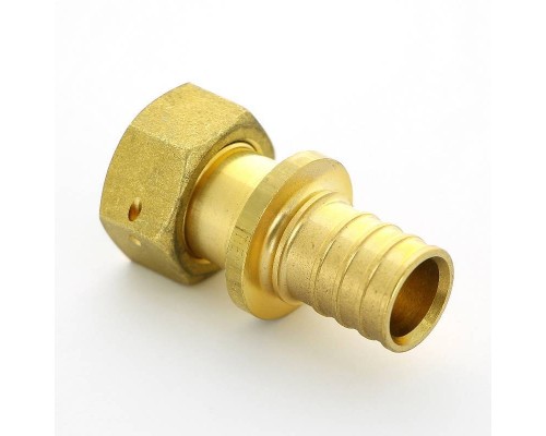 Муфта аксиальная-В Uni-Fitt 25 x 3/4" с накидной гайкой плоской прокладкой Муфта аксиальная-В Uni-Fitt 25 x 3/4" с накидной гайкой плоской прокладкой