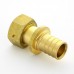 Муфта аксиальная-В Uni-Fitt 25 x 3/4" с накидной гайкой плоской прокладкой