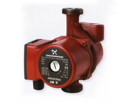 Насос циркуляционный Grundfos UPS 25-40с гайками