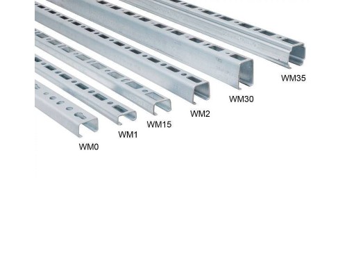 Профиль Walraven 30 x 20 х 1,75 х 2000 мм WM15 оцинк. сталь BIS RapidRail