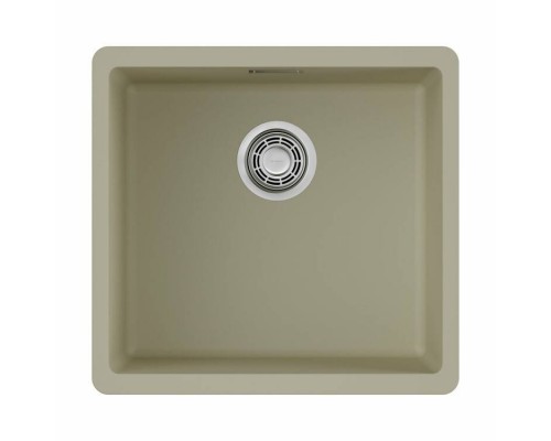 Мойка, OMOIKIRI, Kata, шгв 440-420-220, отверстия для смесителя-отсутствуют, цвет-ваниль
