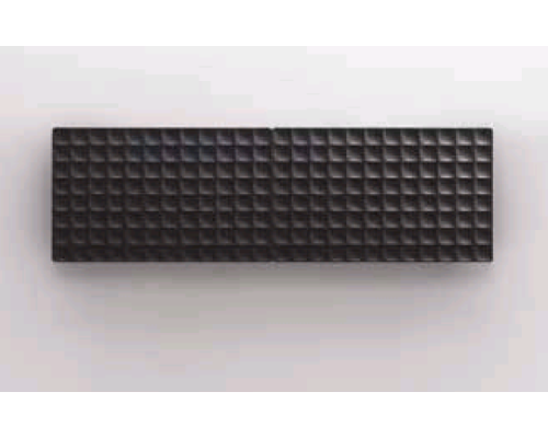 Полотенцесушитель, Antrax, Waffle O, шв 1220-410, кабель, слева, цвет-Alluminio Raggrinzante