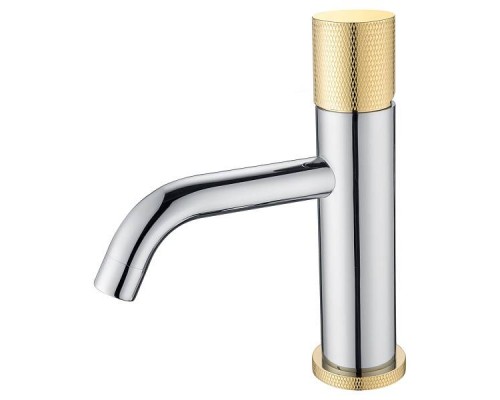 Boheme Stick Смеситель для раковины низкий, цвет: Chrome Touch Gold 121-CRG.2 Boheme Stick Смеситель для раковины низкий, цвет: Chrome Touch Gold 121-CRG.2