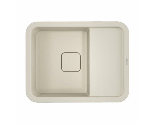Мойка, OMOIKIRI, Tasogare, шгв 650-510-210, отверстия для смесителя-4 промаркированных, цвет-пастила