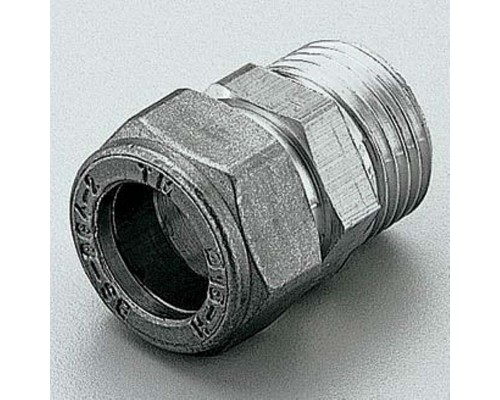 Муфта обжим-Н никелированная TIEMME 18х1/2"