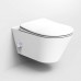 Boheme Avva Унитаз подвесной 35,5х53х32h см, цвет: matt white 972-2-MW