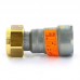 Муфта пресс-В с накидной гайкой Megapress оцинкованная сталь VIEGA 1/2"x3/4"