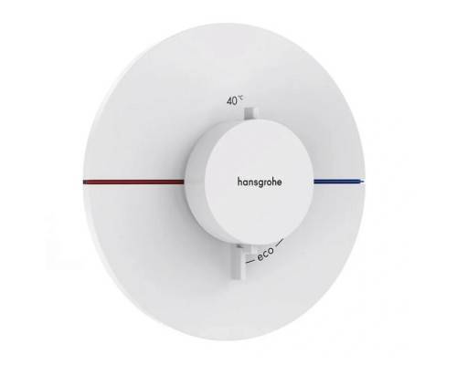 Смеситель для душа, Hansgrohe, ShowerSelect Comfort S, цвет-белый матовый Смеситель для душа, Hansgrohe, ShowerSelect Comfort S, цвет-белый матовый