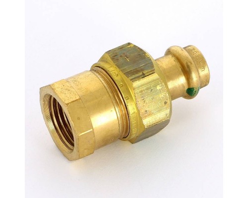 Муфта разъёмная пресс-В бронза Sanpress VIEGA 12x1/2"