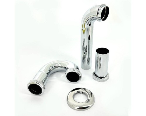 Сифон латунный Arrowhead 1-1/4" P-образный 80*168