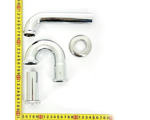 Сифон латунный Arrowhead 1-1/4" P-образный 80*168