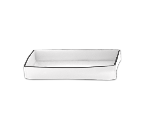 Лоток, Decor Walther, Nappa TAB L, шгв 290-170-45, цвет-белоснежный
