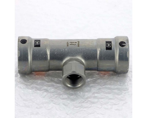 Тройник пресс-В оцинкованная сталь Megapress VIEGA 1"x1/2"x1"