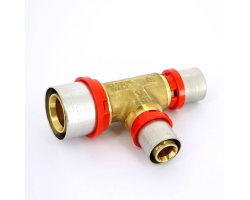 Тройник пресс TIEMME 32х20х20