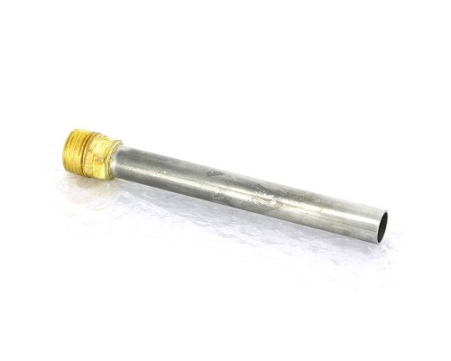 Патрубок Raupiano Plus REHAU 1/2"Н х 15(1,0) х 150 мм для обвязки радиатора, нерж.сталь