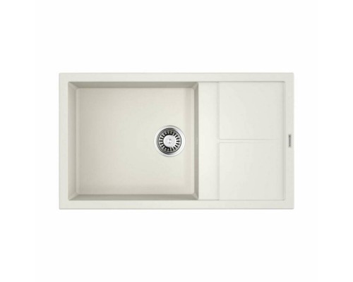 Мойка, OMOIKIRI, Sumi, шгв 860-500-220, отверстия для смесителя-6 промаркированных, цвет-белый