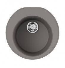 Omoikiri Miya 50-R-GR Кухонная мойка Tetogranit 50,5x49 см, цвет: leningrad grey 4993582
