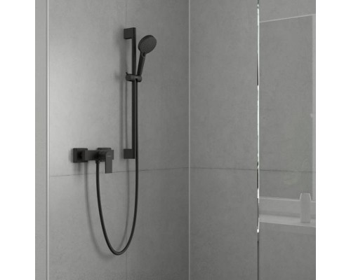 Смеситель для душа HansGrohe HG Vernis Shape ВМ матовый черный