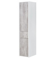 ZRU9303005 Ronda Шкаф-колонна левое открывание бетон / белый матовый 320 x 333 x 1390 ZRU9303005