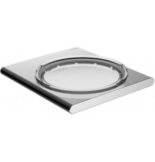 11555019000 EDITION 400 Держатель с мыльницей из хрусталя, хром 11555019000